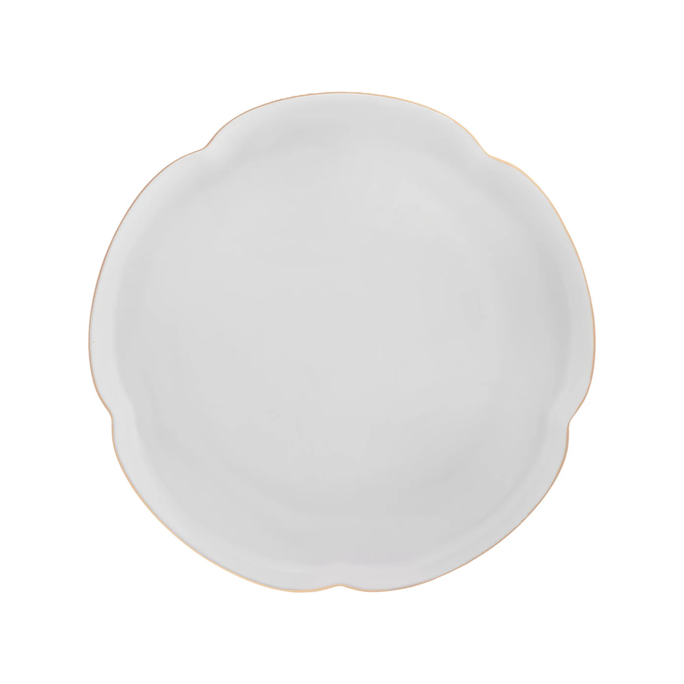 Karaca Flora 24-Piece Bone China Dinner Set for 6 People, Gold - Image 11