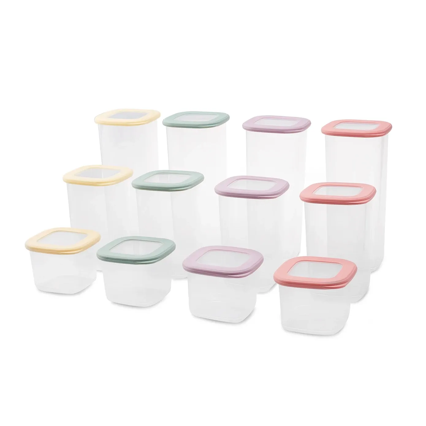 Karaca Forbs 12 Piece Storage Container, Multi - Image 10