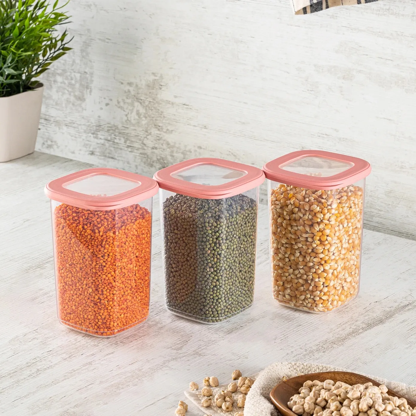 Karaca Forbs 12 Piece Storage Container, Multi - Image 4