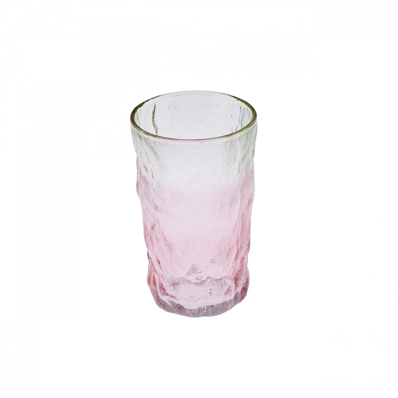 Karaca Glacier Glass Highball Glass, 383ml, Red Green - Image 6