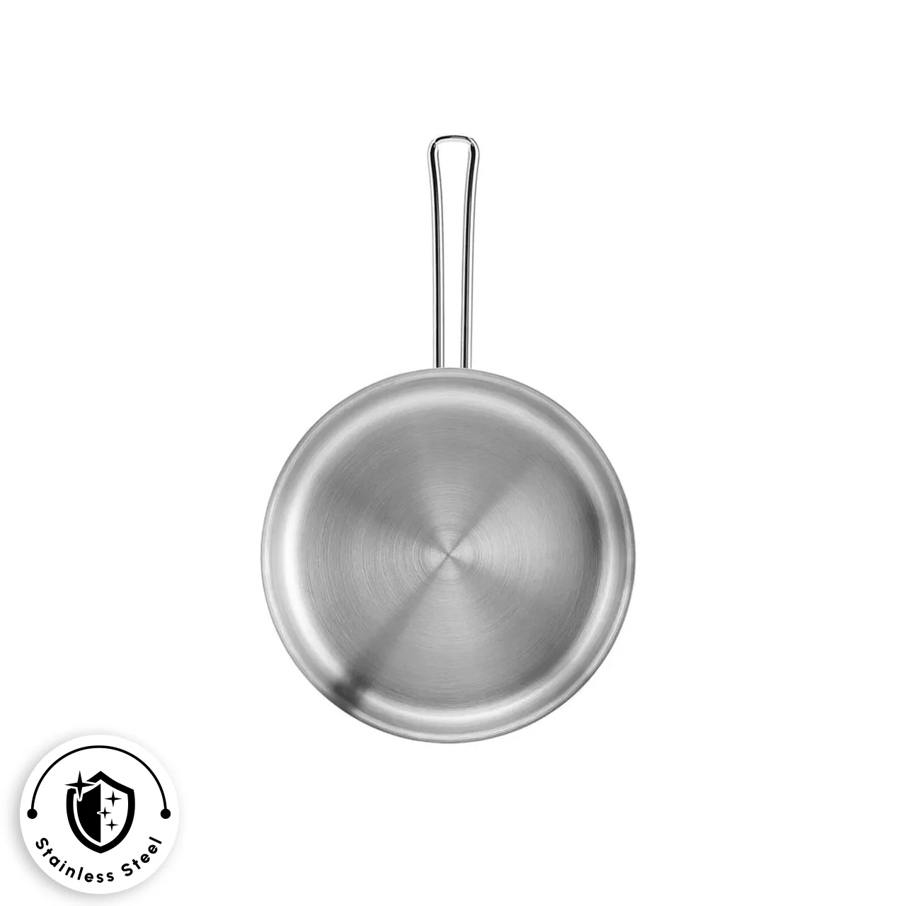 Karaca Grace Stainless Steel Induction Mini Frying Pan, 14cm, Silver - Image 2
