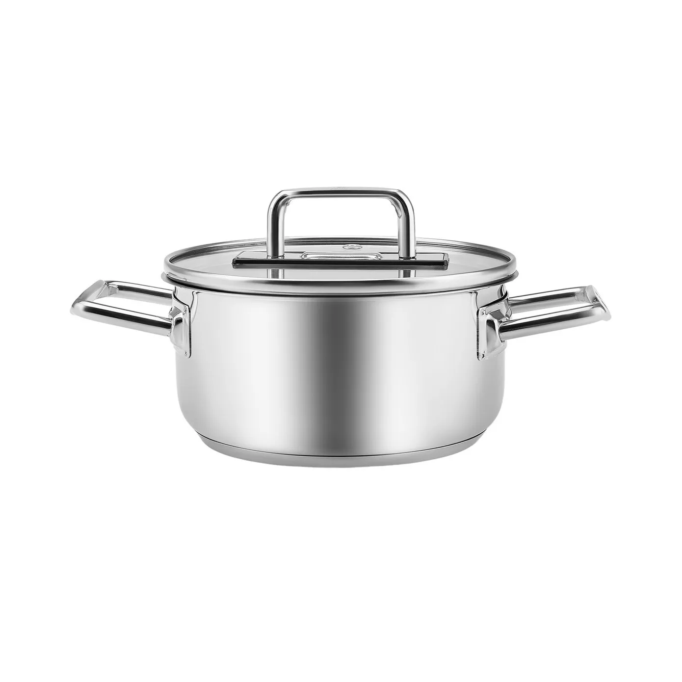 Karaca Grace Stainless Steel Induction Stockpot with Lid, 28cm, Silver - Image 6