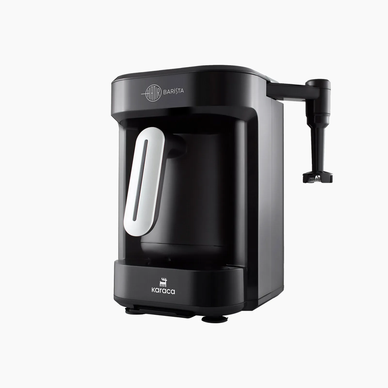 Karaca Hatır Barista Cappuccino and Turkish Coffee Maker, 735W, Pearl White - Image 8