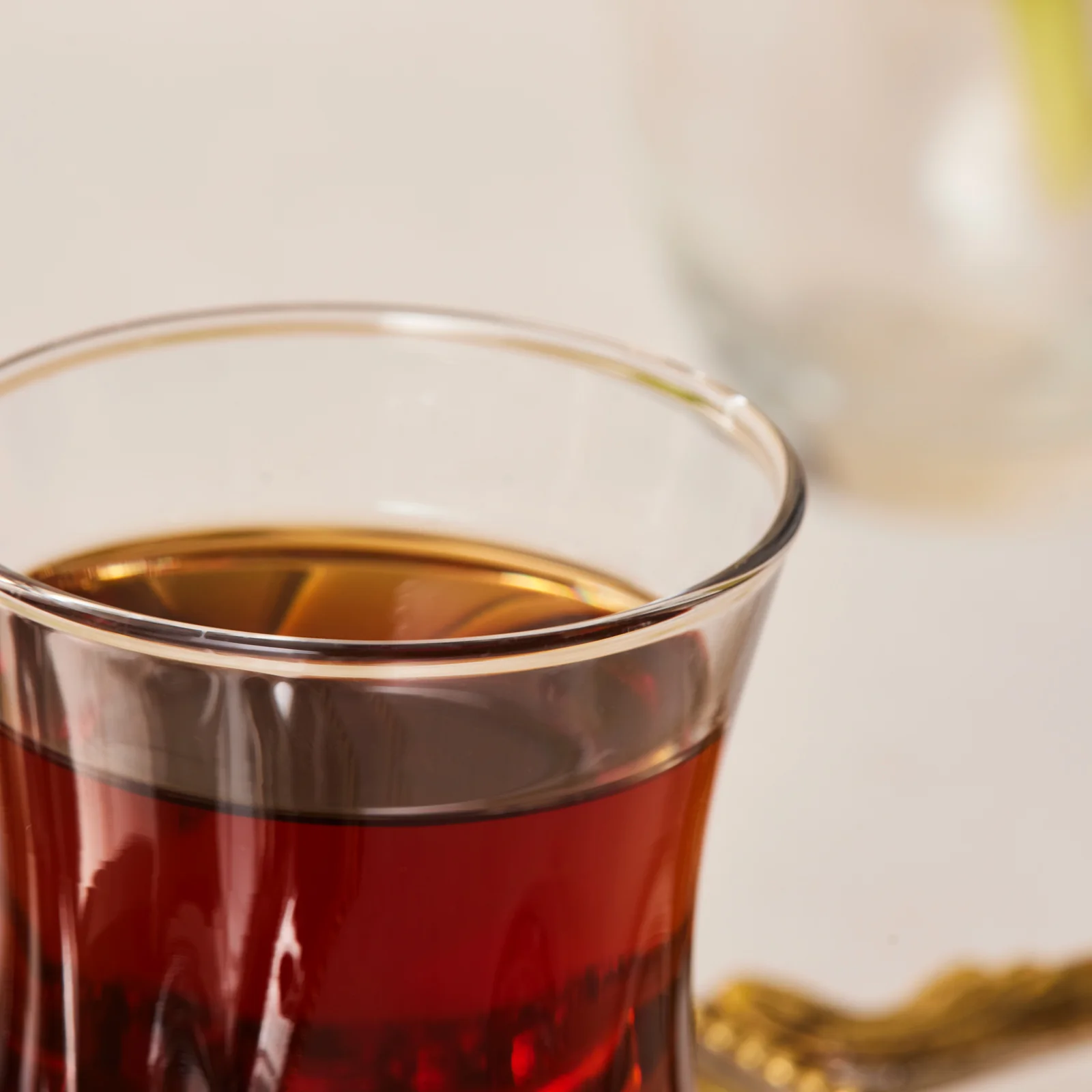Karaca Heybeli 6-Piece Tea Glass Set for 6 People, 170ml - Image 4