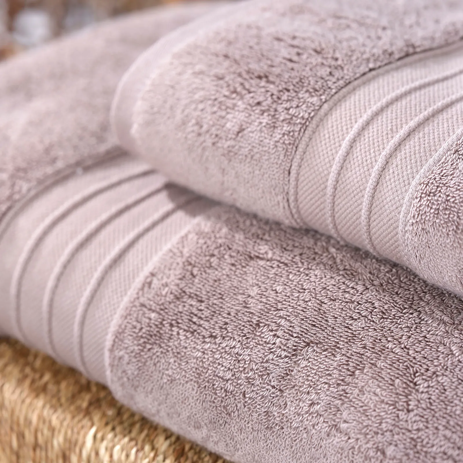 Karaca Home 100% Turkish Cotton Hand Towel, 50cmx90cm, Grey - Image 3