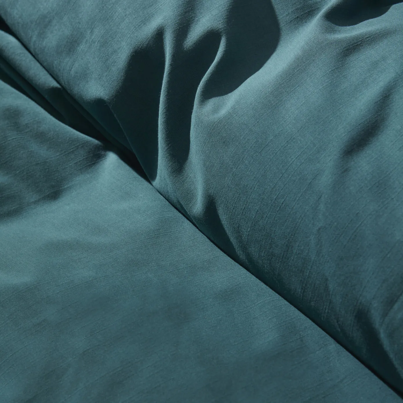 Karaca Home 4 Elements 100% Turkish Cotton Duvet Cover Set with Bed Sheet, Double, Petrol - Image 6