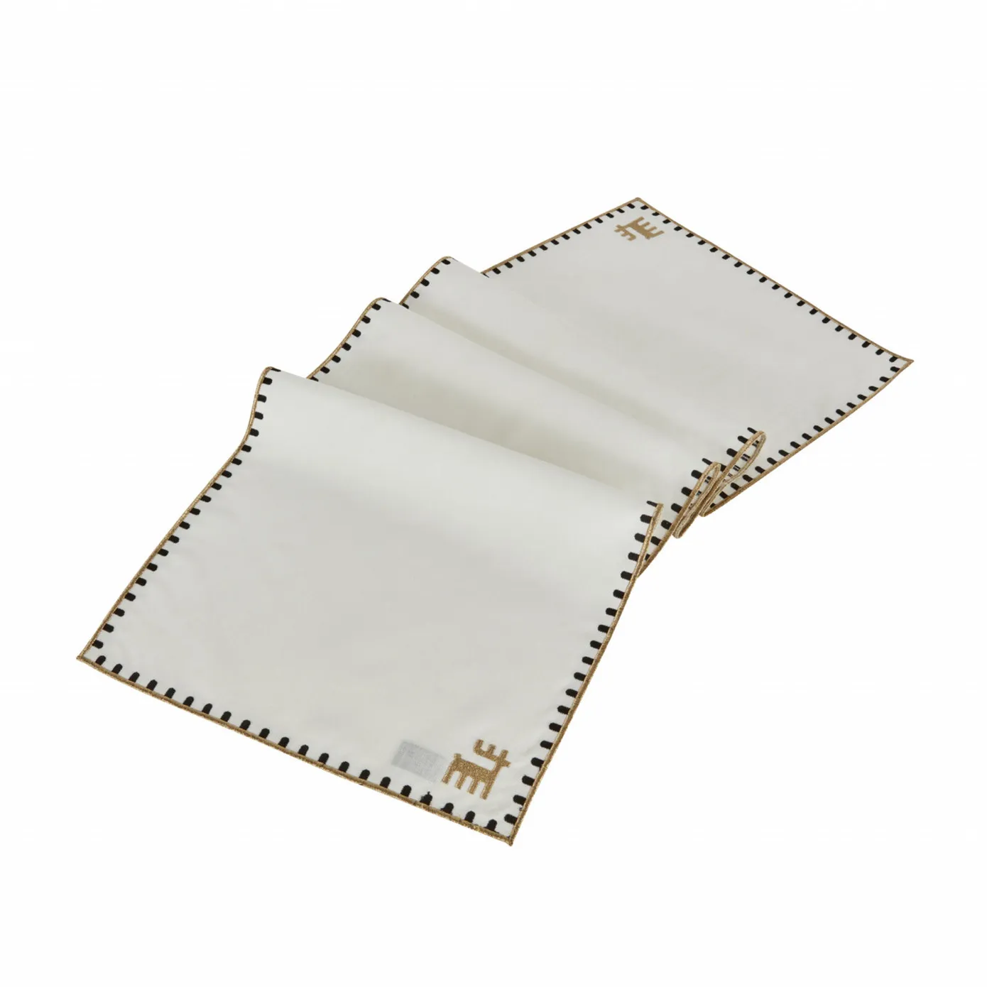 Karaca Home 50th Anniversary Collection Core Runner, 35cmx115cm, White Gold - Image 3