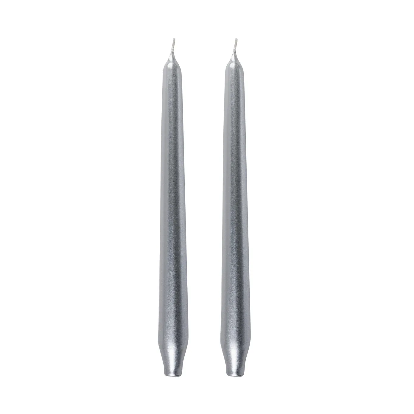 Karaca Home Andy 2-Piece Candle, 24cm, Silver - Image 5