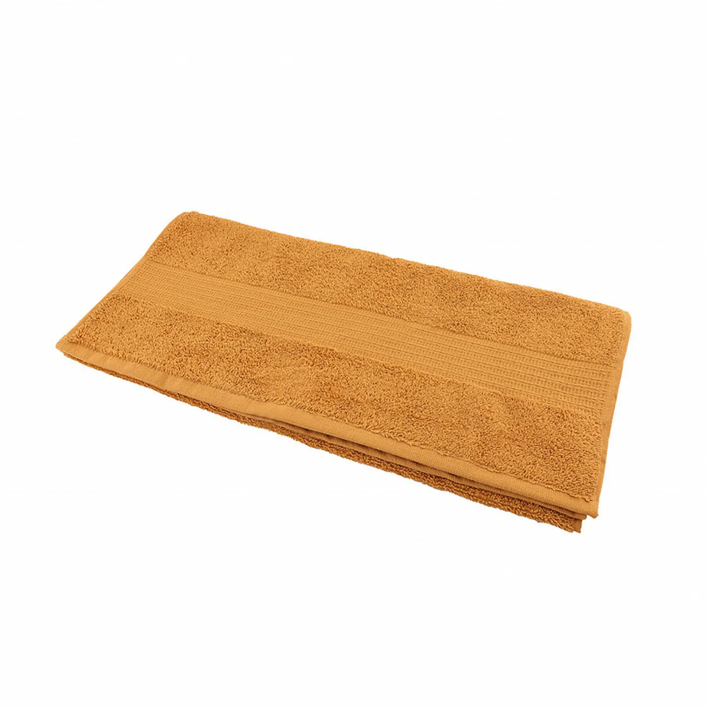 Karaca Home Back To Basic 100% Turkish Cotton Towel, 50cmx90cm, Light Mustard - Image 2