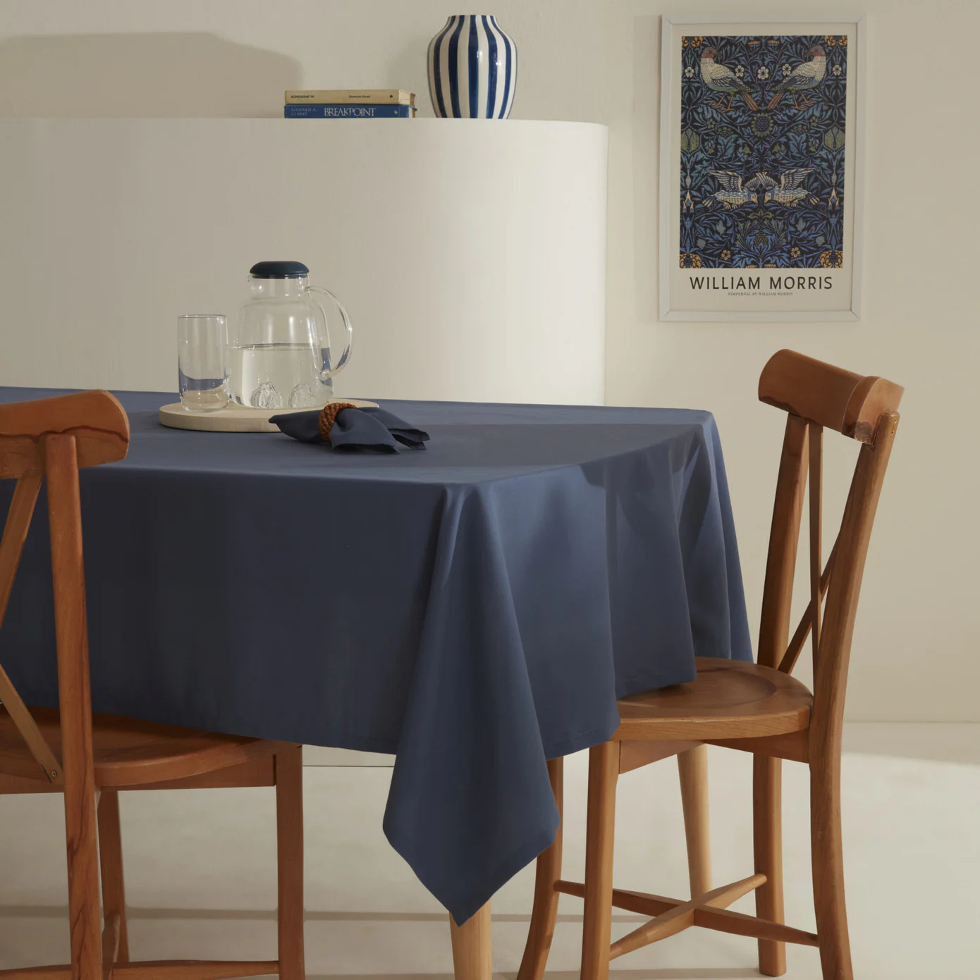 Karaca Home Belle Tablecloth, 140x200cm, Indigo - Image 3