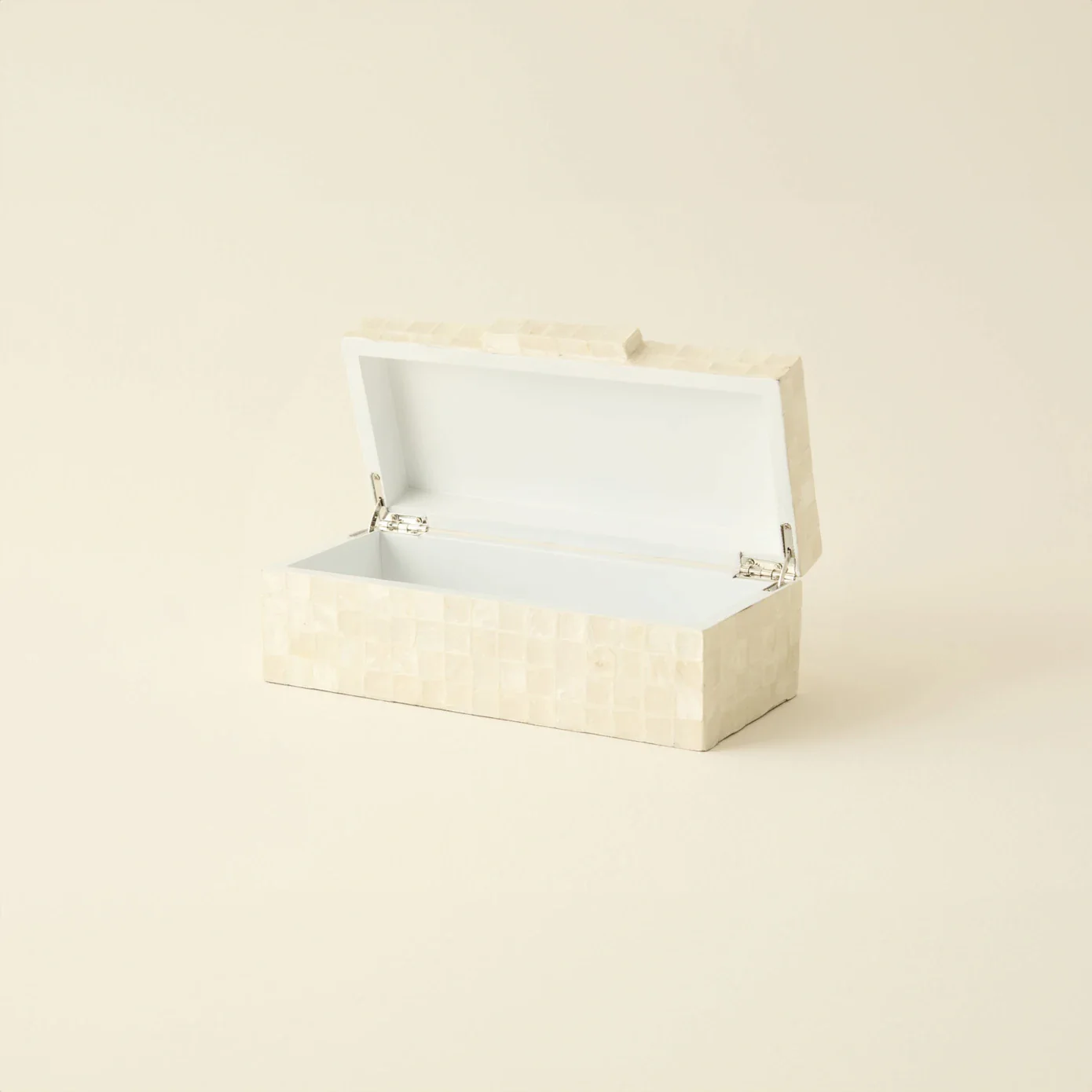 Karaca Home Carrie Decorative Box, 25x12x8,5cm, White - Image 2
