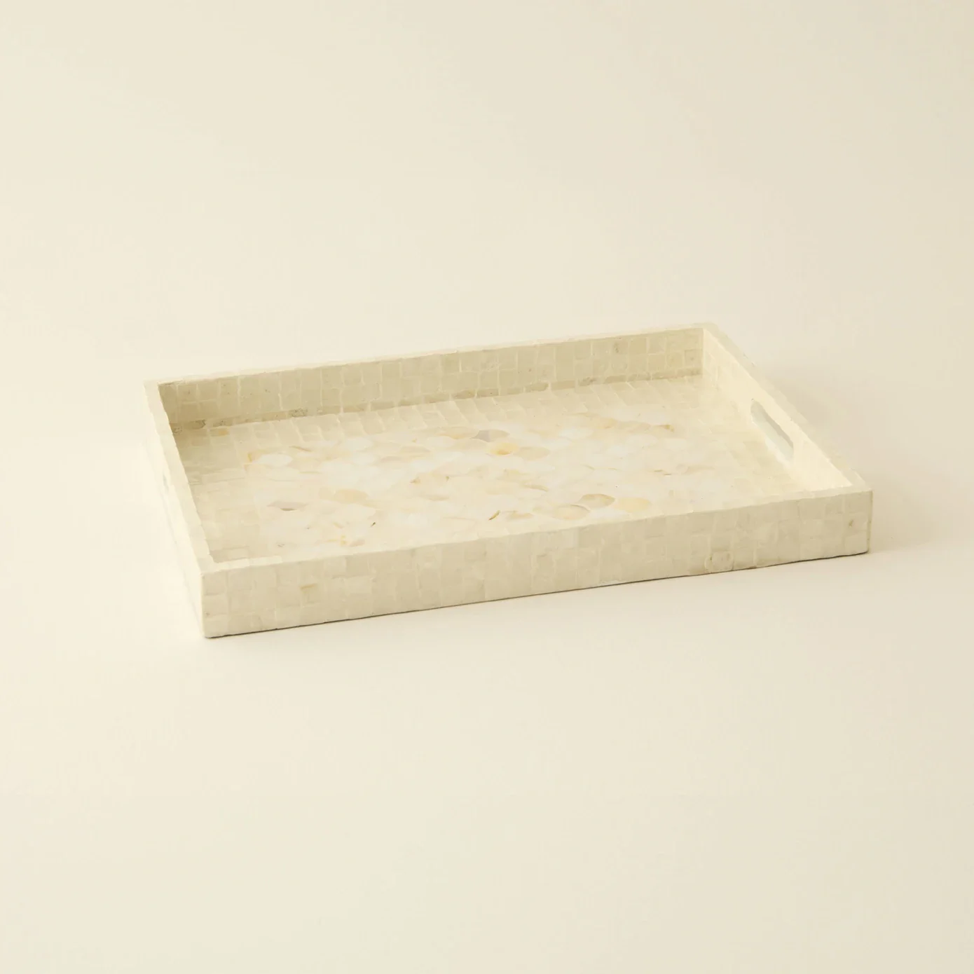 Karaca Home Carrie Decorative Tray, 45cm, Beige - Image 2