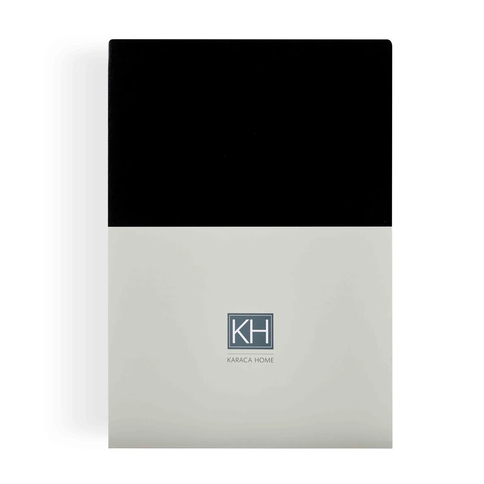 Karaca Home Jersey 100% Turkish Cotton Fitted Sheet, Double, Anthracite