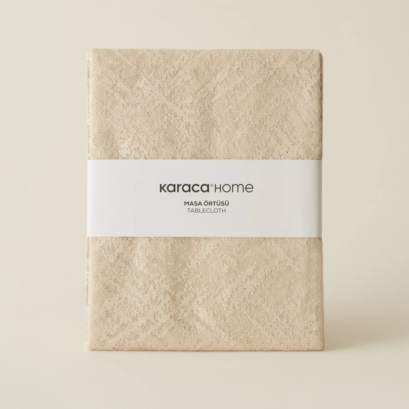 Karaca Home Luana Tablecloth, 145x220cm, Beige - Image 3