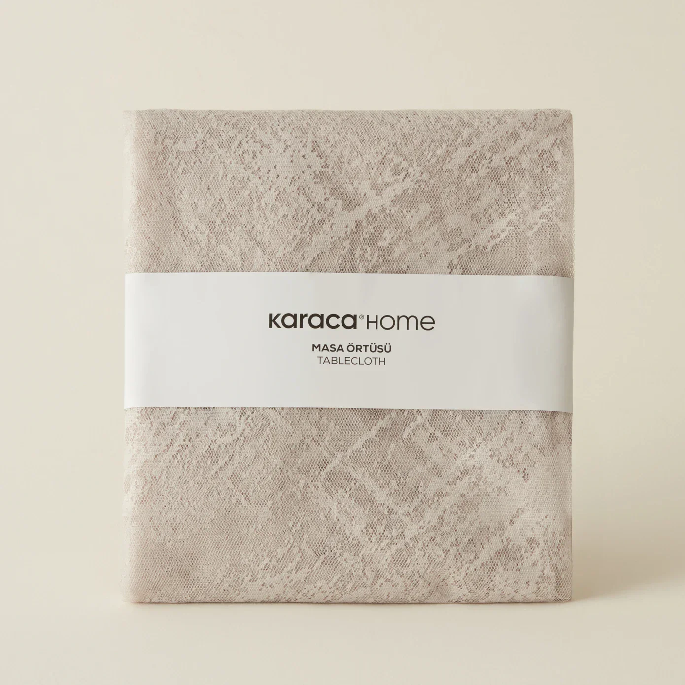 Karaca Home Luana Tablecloth, 145x220cm, Grey - Image 3