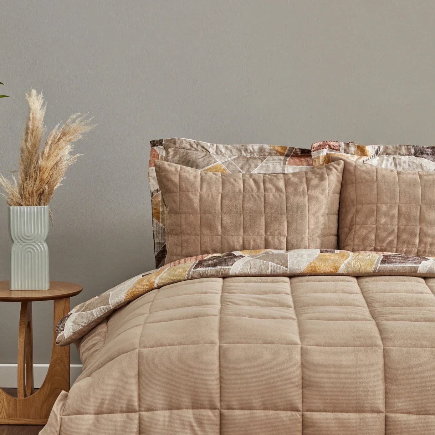 Karaca Home Lydia Bedding Set, Double, Beige - Image 2