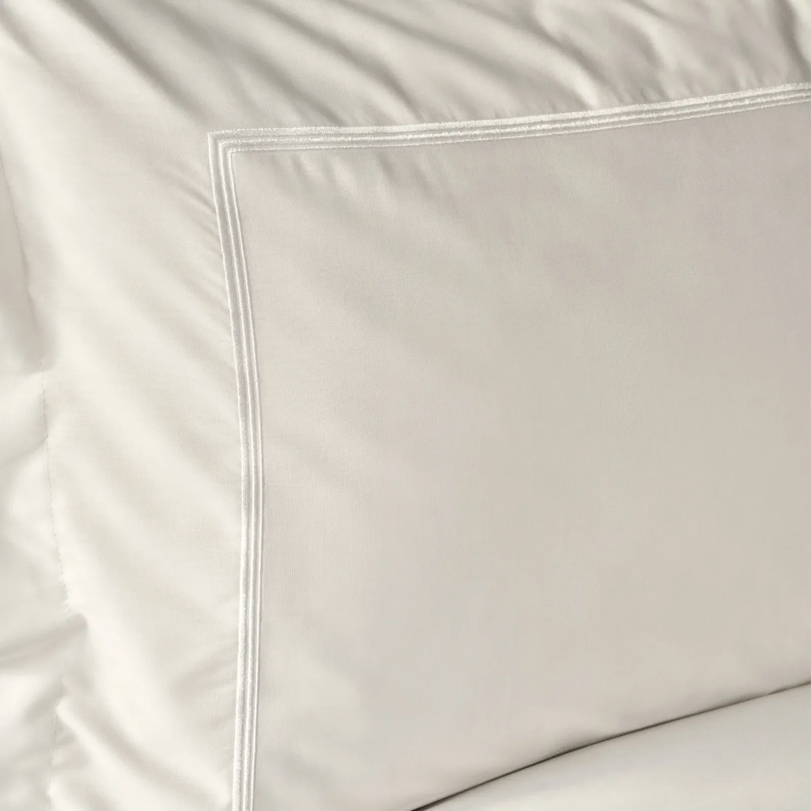 Karaca Home Moonrise Percale Embroidered Duvet Cover Set, King, White - Image 3