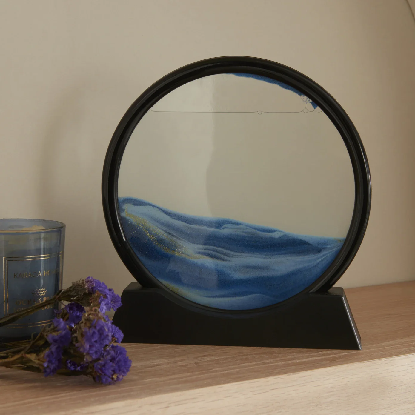 Karaca Home Moving Hourglass, Blue