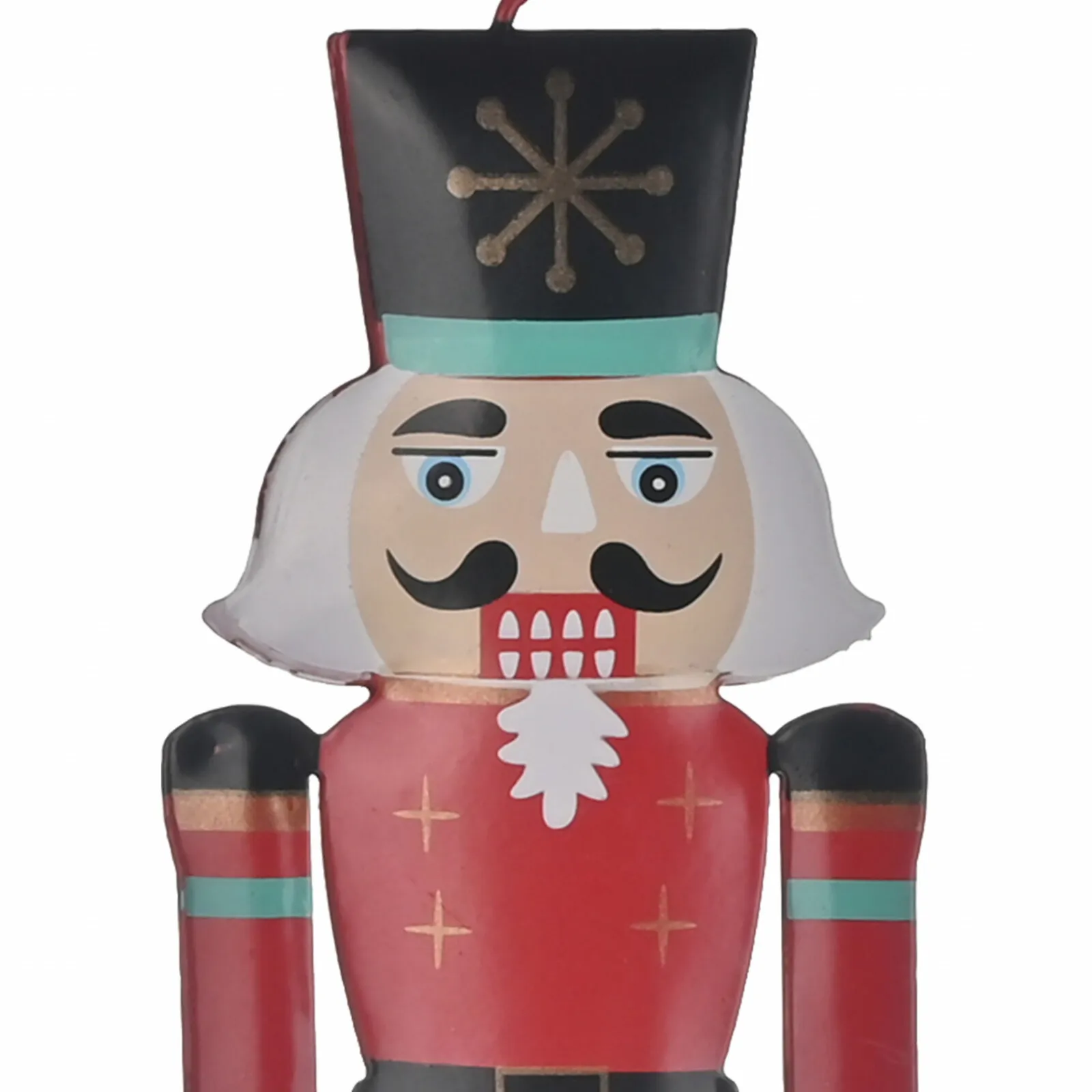 Karaca Home New Year Christmas Nutcraker Tree Decoration, 13cm, Multi - Image 4
