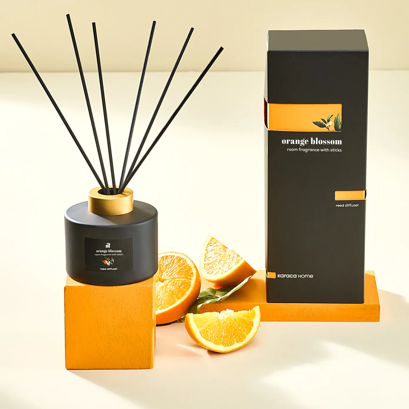 Karaca Home Orange Blossom Reed Diffuser, 160ml, Multi - Image 2