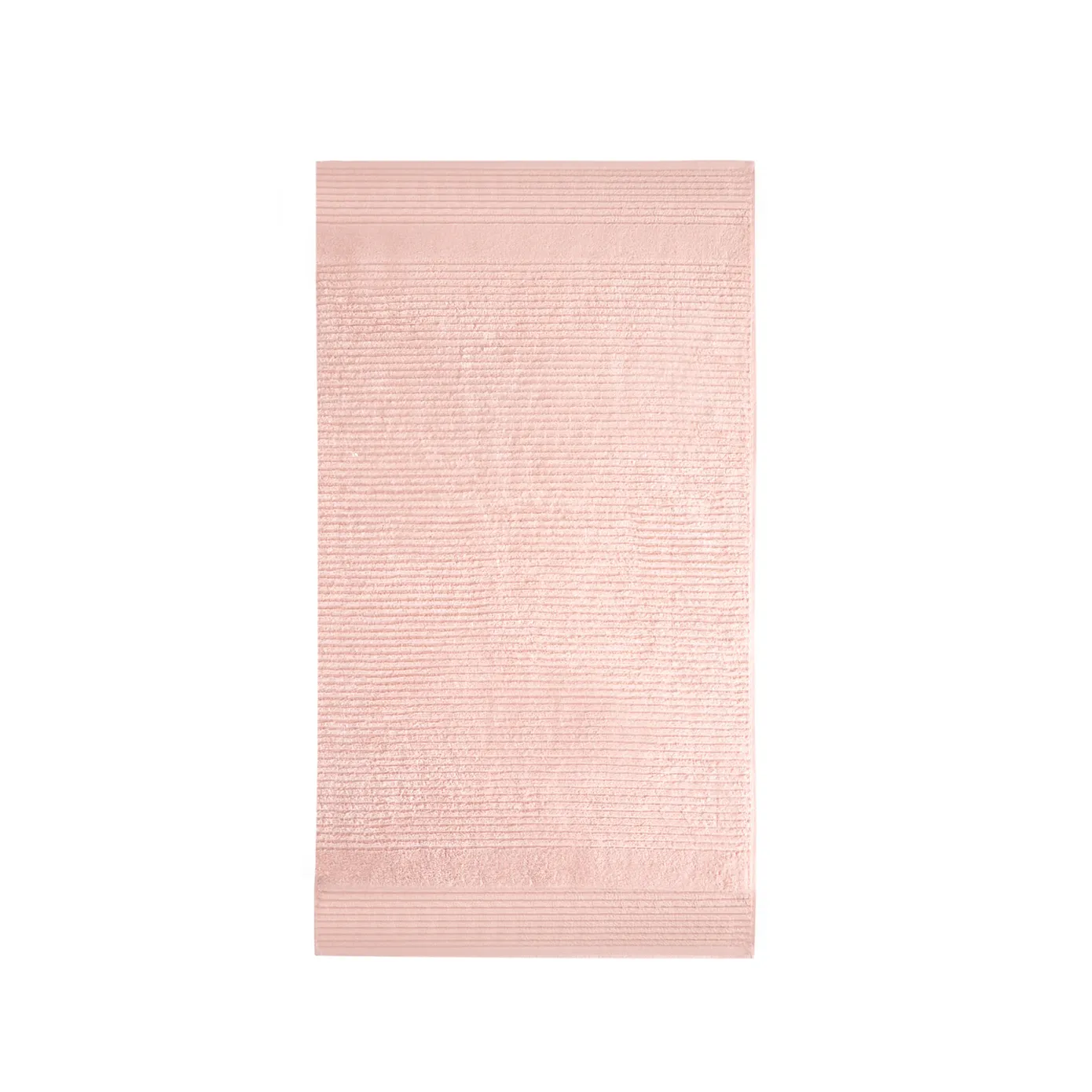 Karaca Home Rachel 100% Cotton BathTowel, 100cmx150cm, Light Rose