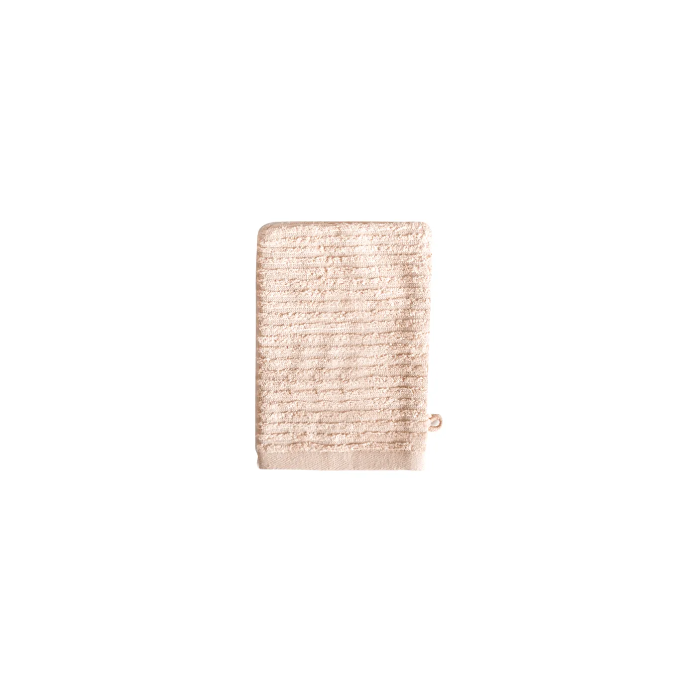Karaca Home Rachel 100% Cotton Washcloth Towel, 16cmx22cm, Beige