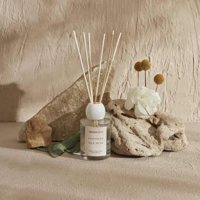Karaca Home Essentials Silk Musk Reed Diffuser 100ml, Pomegranate Blossom
