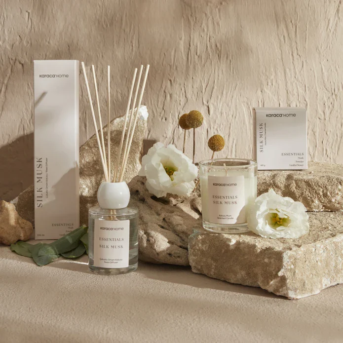 Karaca Home Essentials Silk Musk Reed Diffuser 100ml, Pomegranate Blossom - Image 4