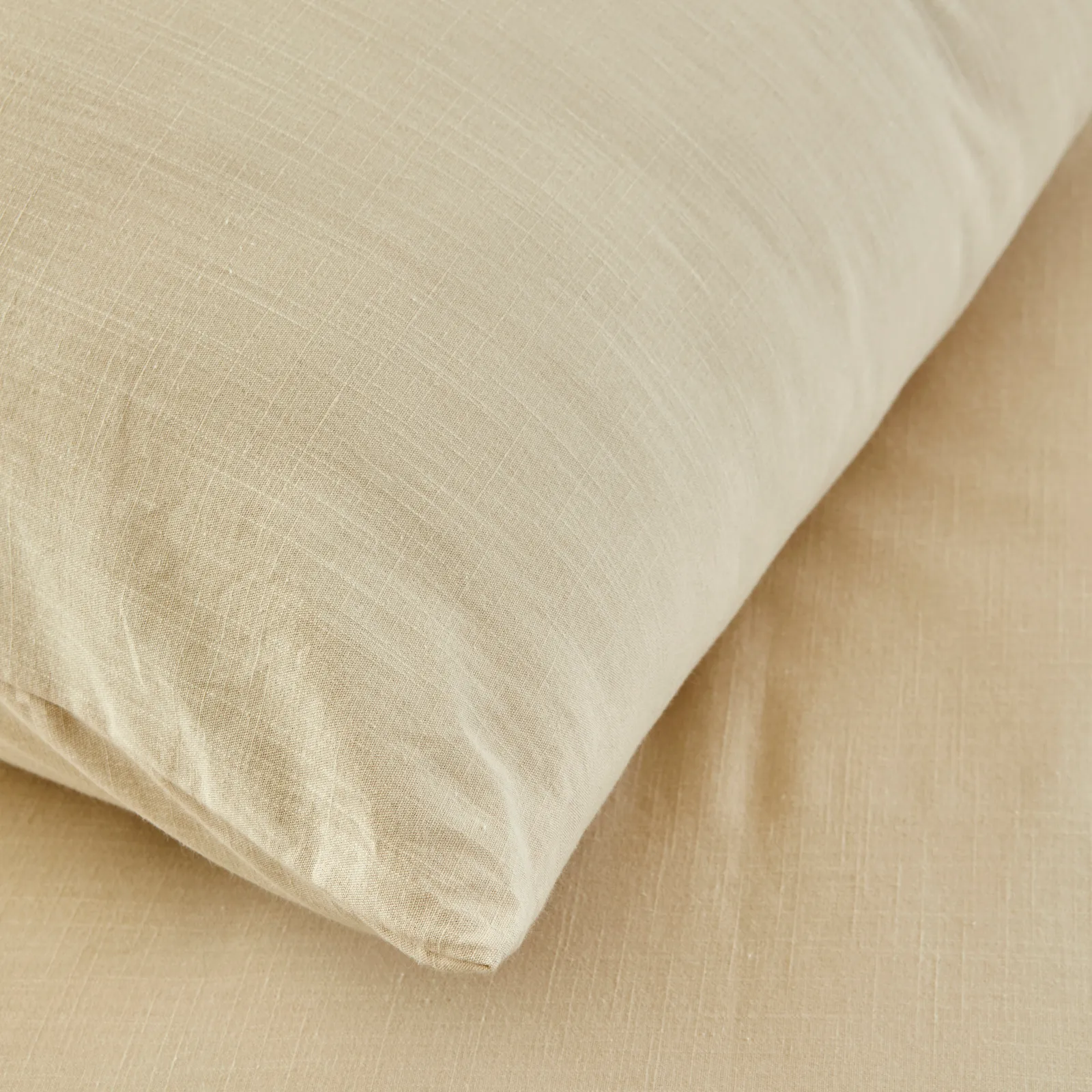 Karaca Home Tidal Foam %100 Turkish Cotton Duvet Cover Set, Single, Beige - Image 4