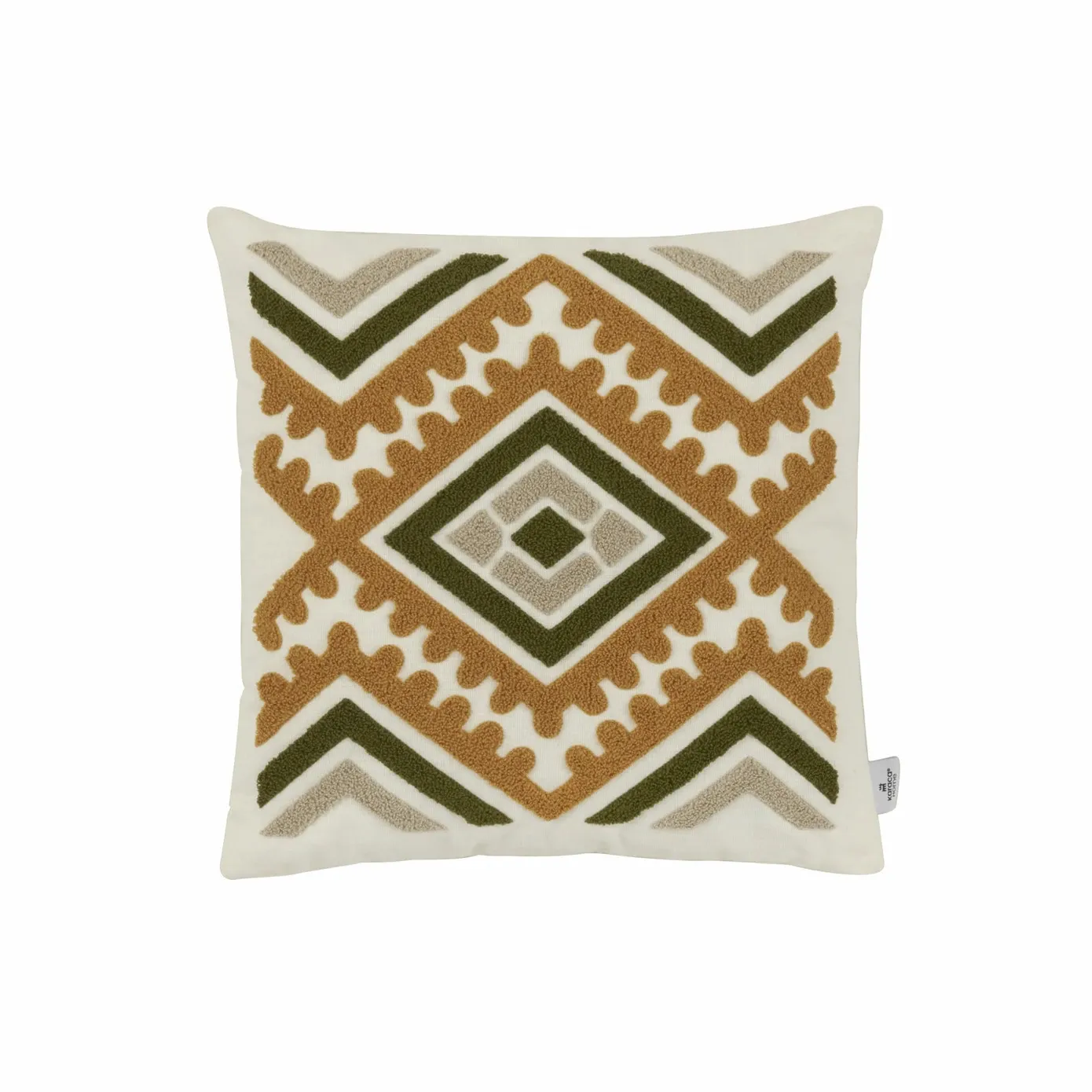 Karaca Home Warren Filled Cushion, 43cmx43cm, Multi - Image 2