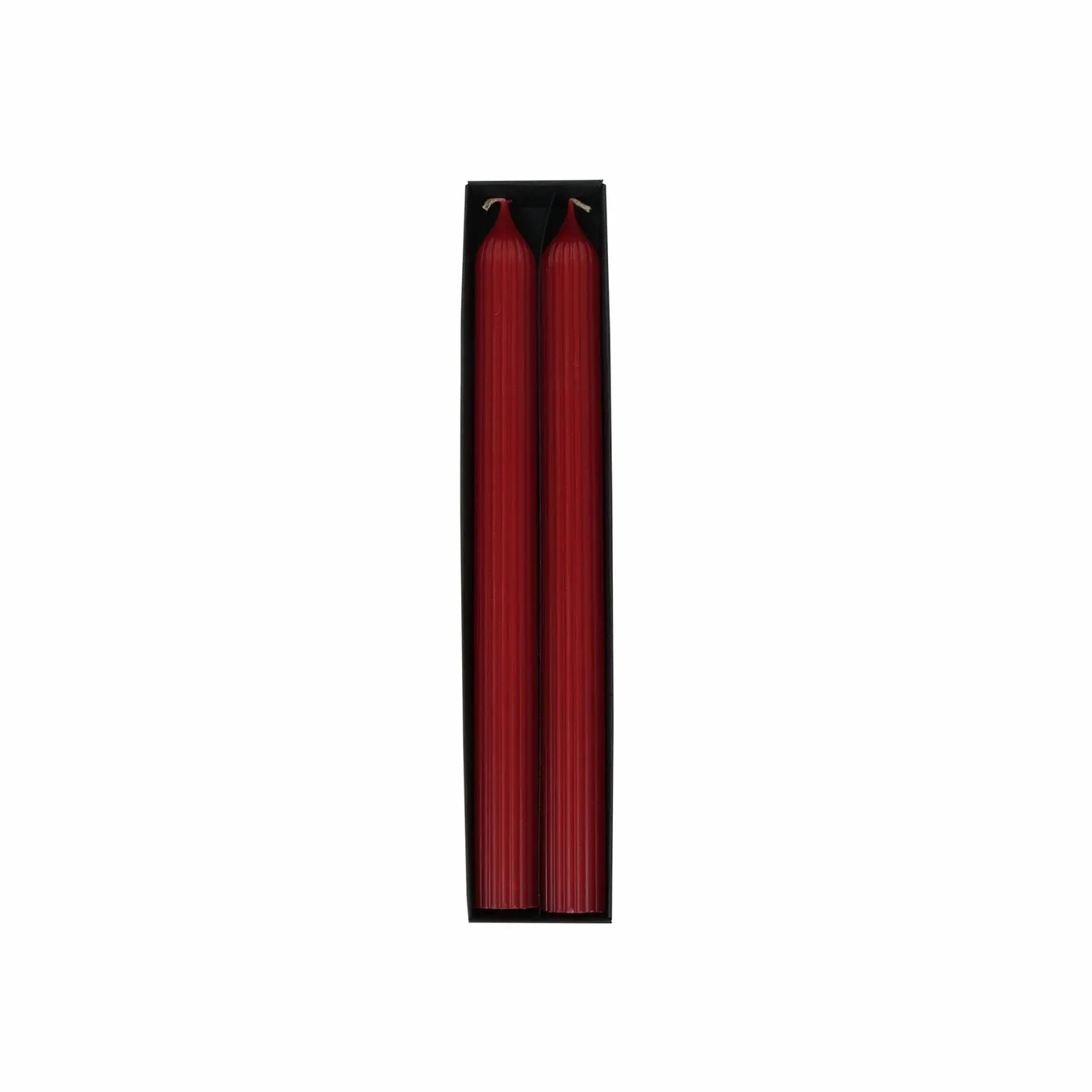 Karaca Home Wave 2-Piece Candle, 2cmx23cm, Red - Image 2