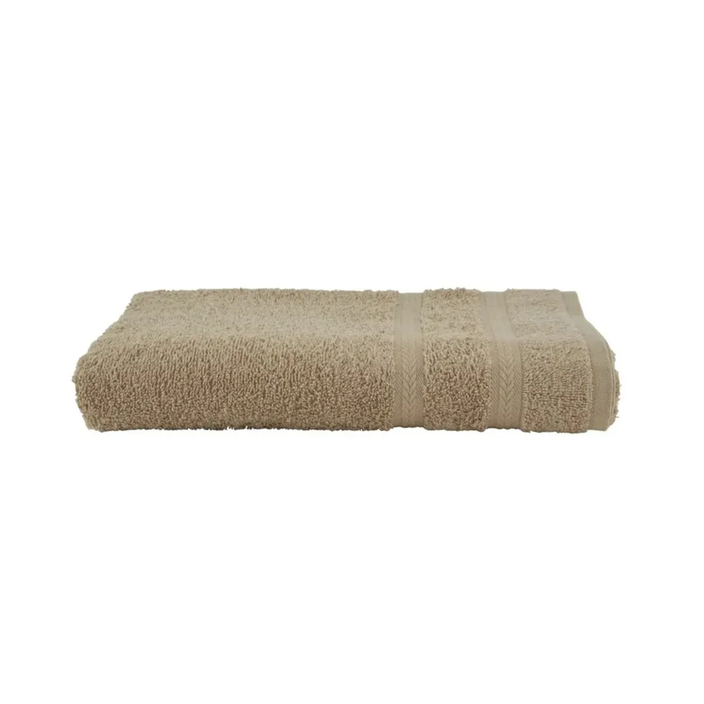 Karaca Home Wheat 100% Turkish Cotton Shower Towel, 70cmx140cm, Mocha