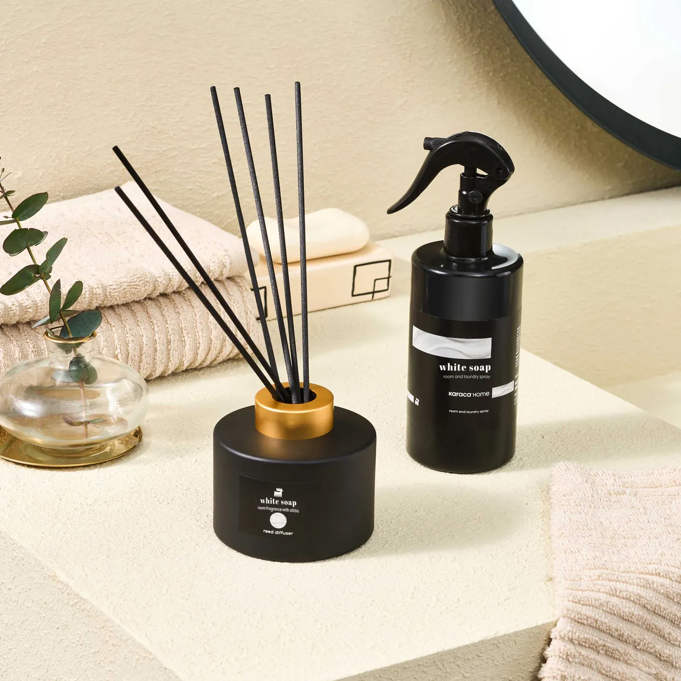 Karaca Home White Soap Reed Diffuser, 160ml, Multi - Image 10