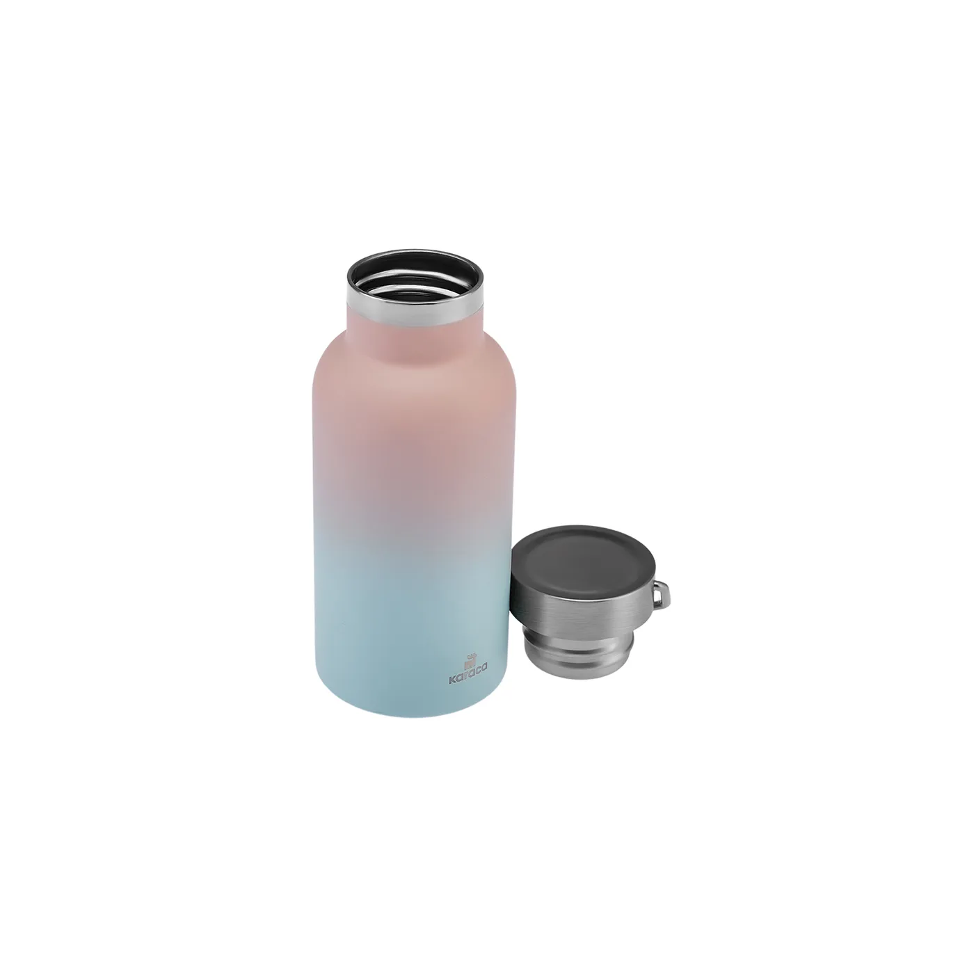 Karaca Ines Colourful Stainless Steel Flask, 350ml, Multi - Image 2