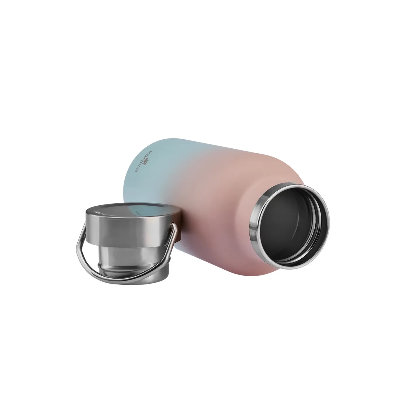 Karaca Ines Colourful Stainless Steel Flask, 350ml, Multi - Image 3
