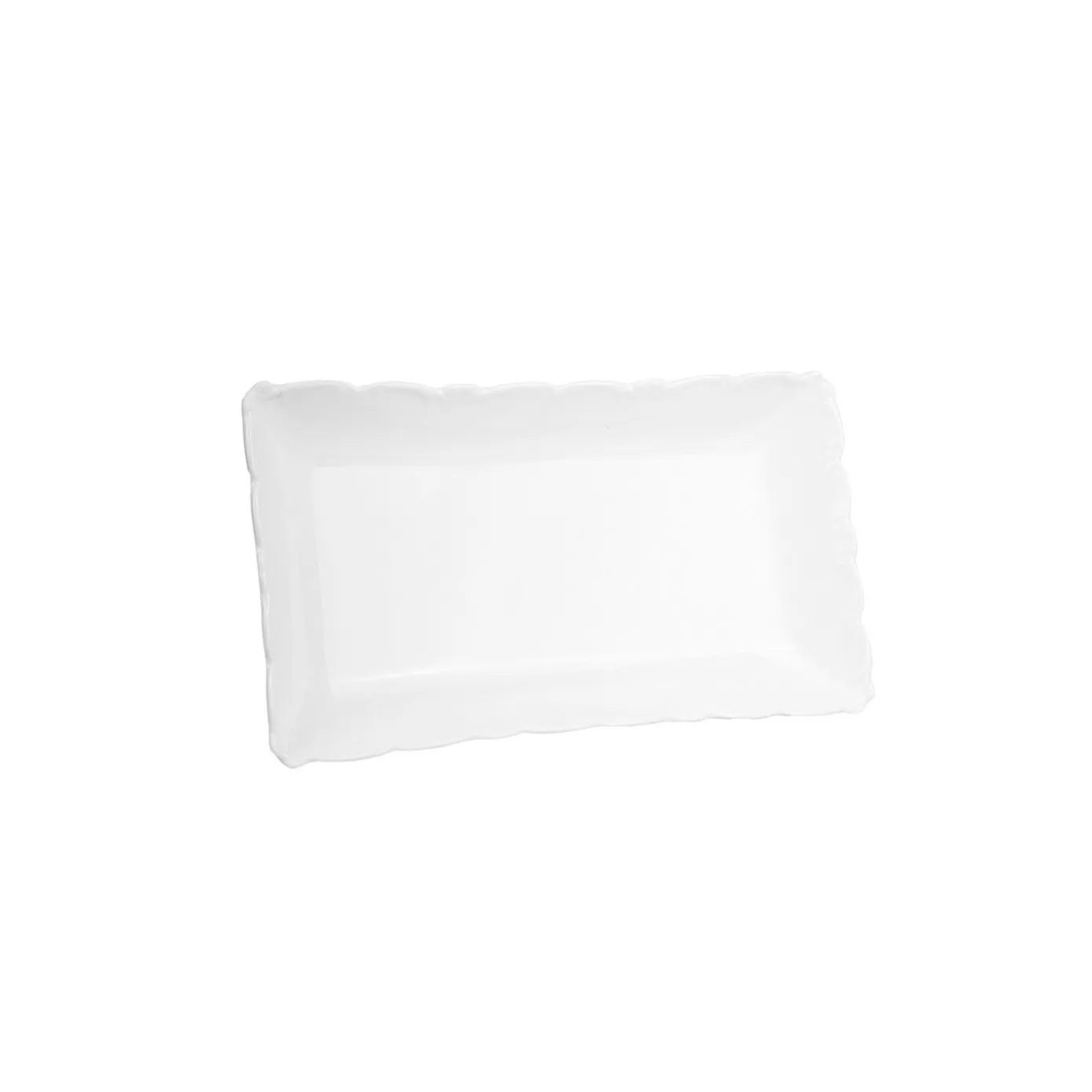 Karaca Ivy Porcelain Serving Platter, 25.5cm, White - Image 2
