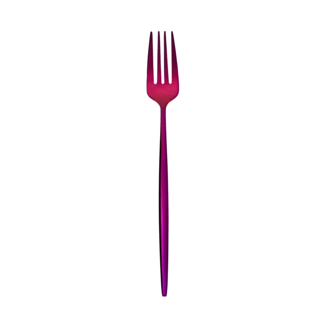Karaca Jupiter 30-Piece Stainless Steel Cutlery Set for 6 People, Shiny Purple - Image 7