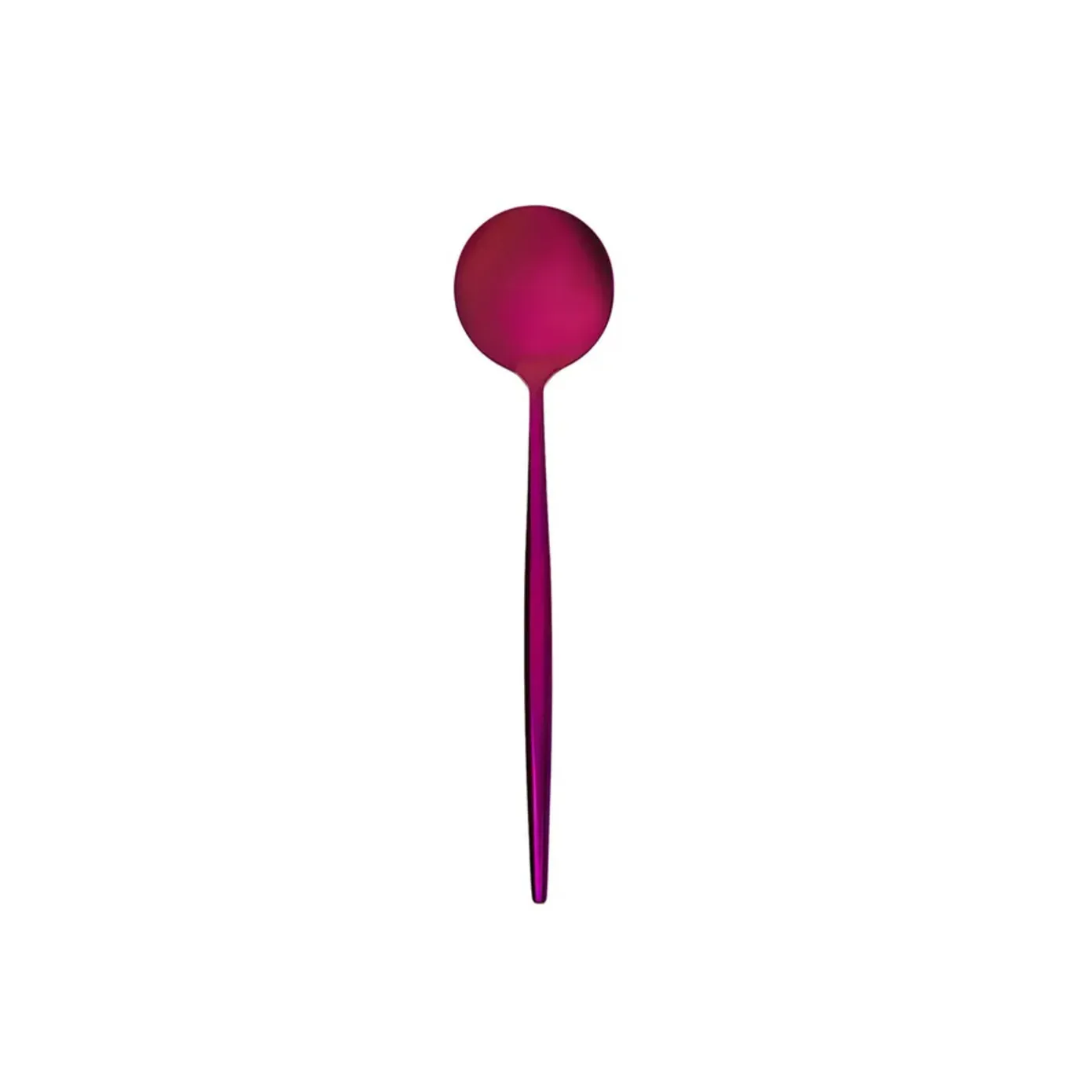 Karaca Jupiter 30-Piece Stainless Steel Cutlery Set for 6 People, Shiny Purple - Image 8