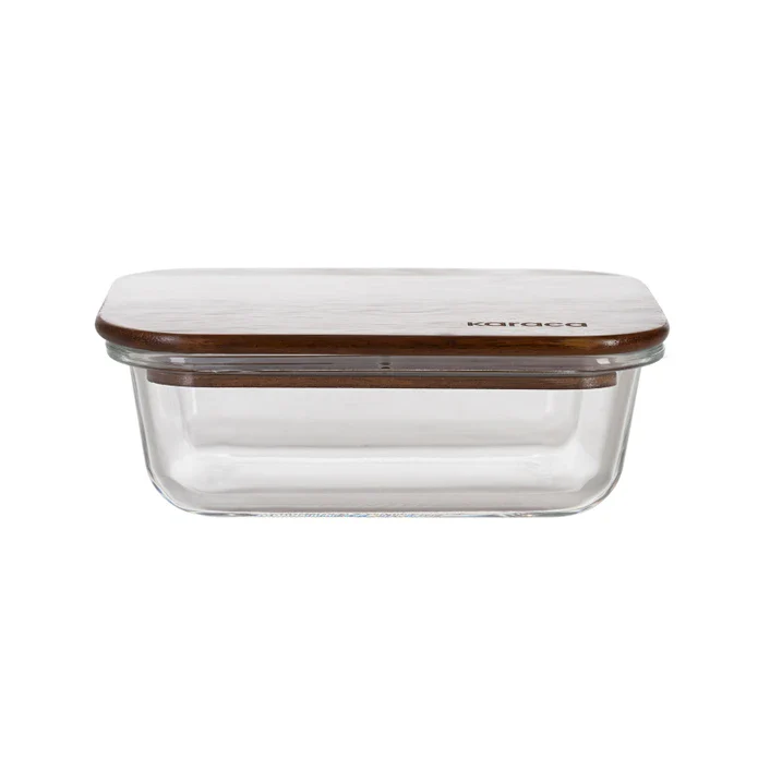 Karaca Karya Acacia Storage Container, 400ml, Clear - Image 4