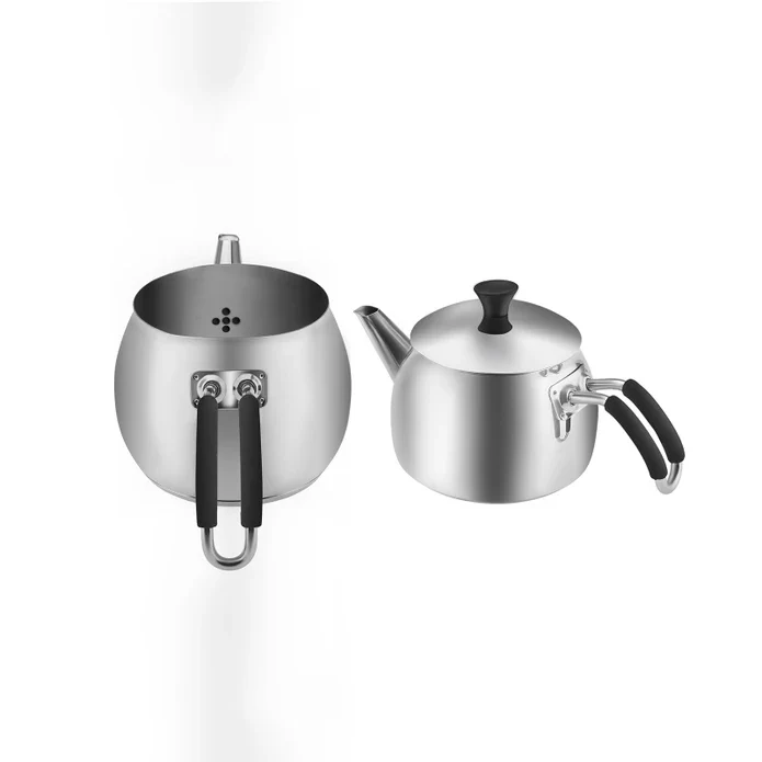 Karaca Iklim Mini Size Teapot, Small, Silver - Image 4