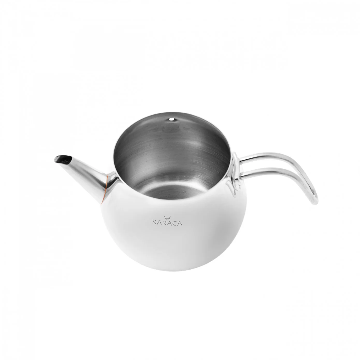 Karaca Layla Stainless Steel Induction Teapot Set, Midi, Silver - Image 6