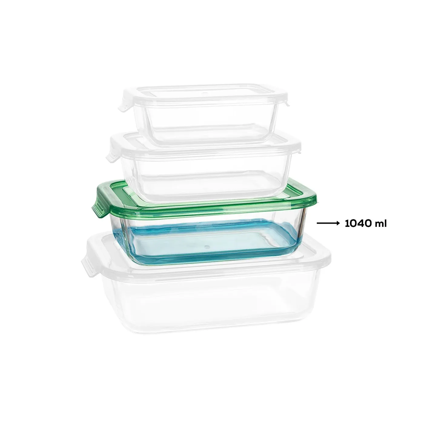 Karaca Lucy Storage Container, 1040ml, Clear - Image 5