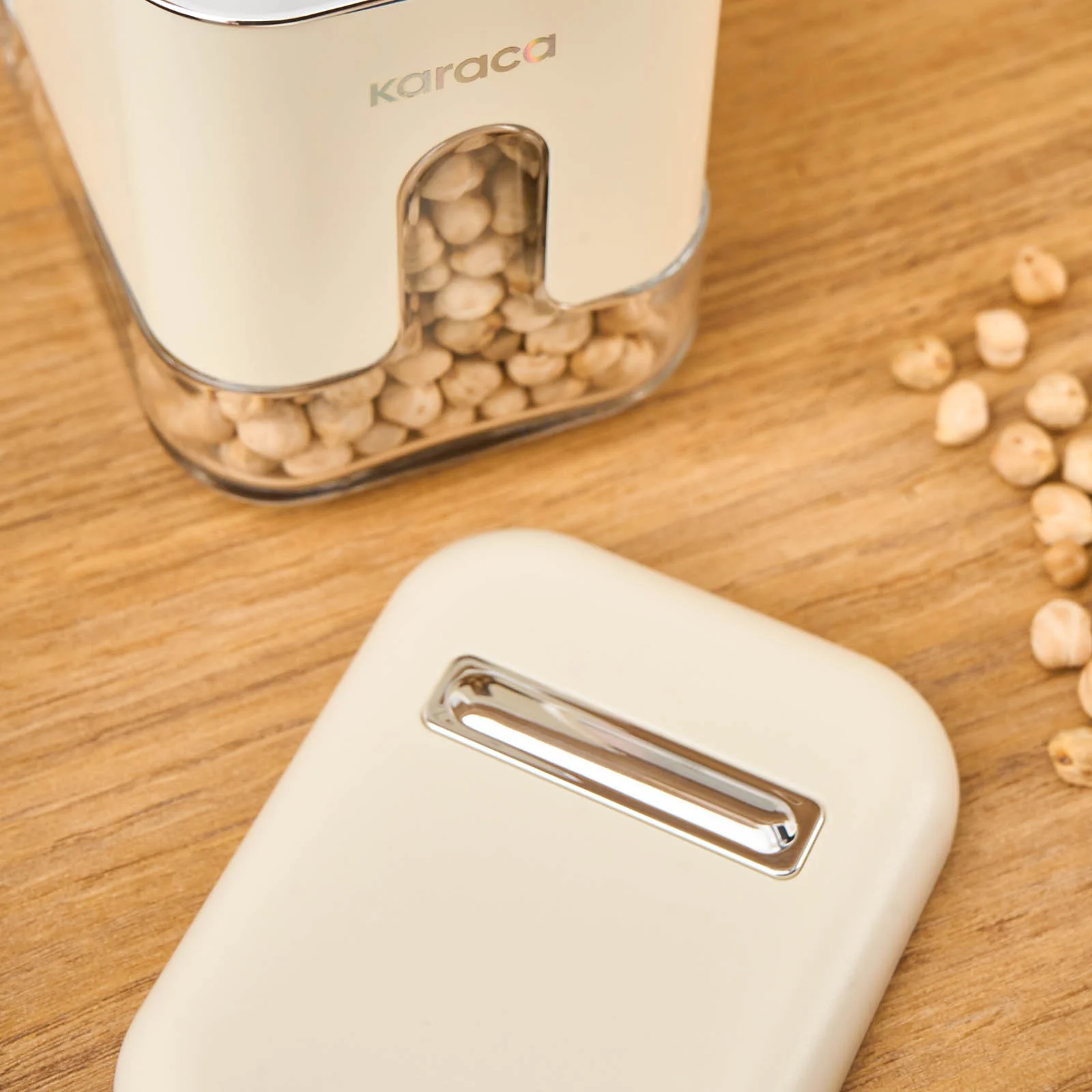Karaca Luminous Storage Jar, 480ml, Cream - Image 4
