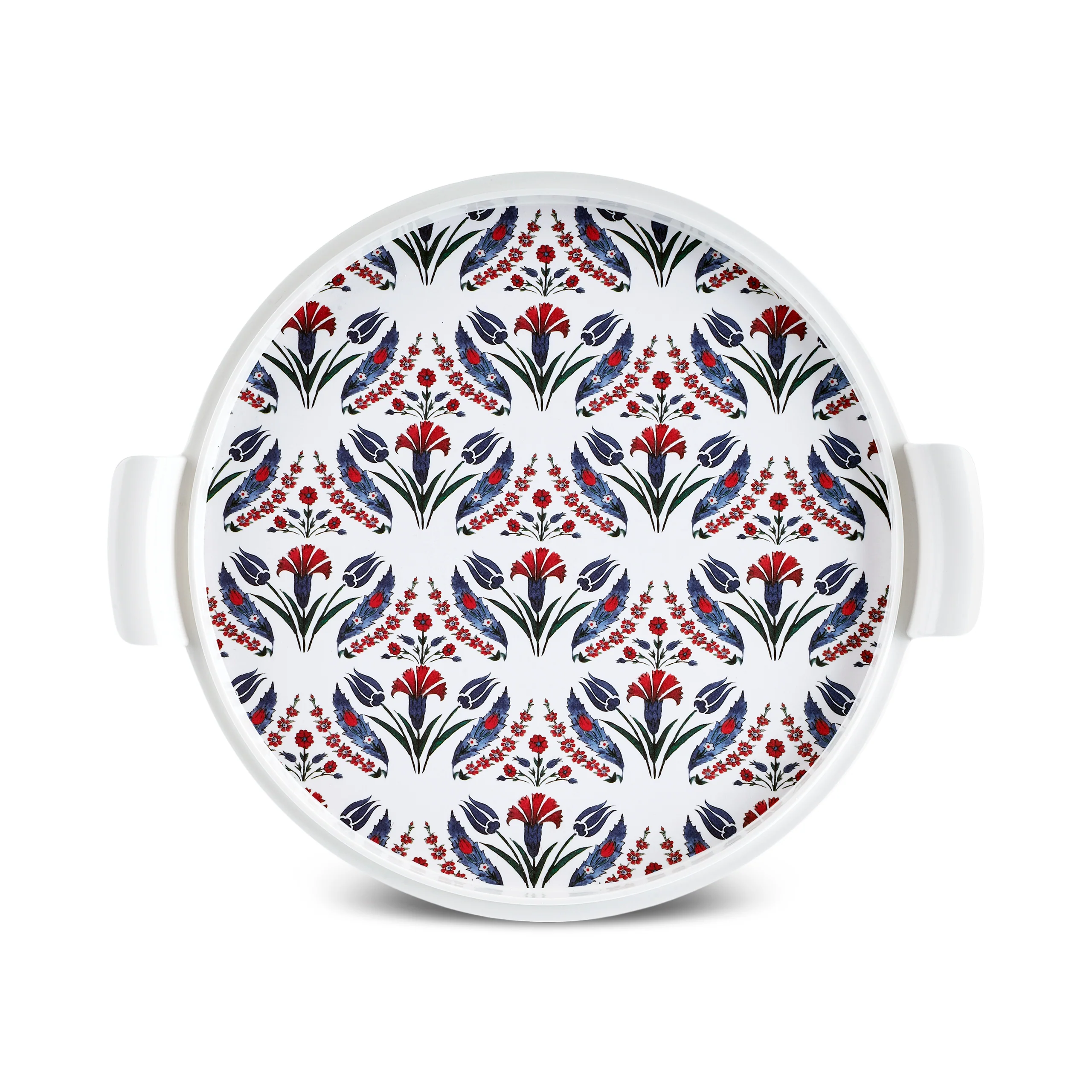 Karaca Mar Cake Stand with Lid, 35cm, Multi - Image 7