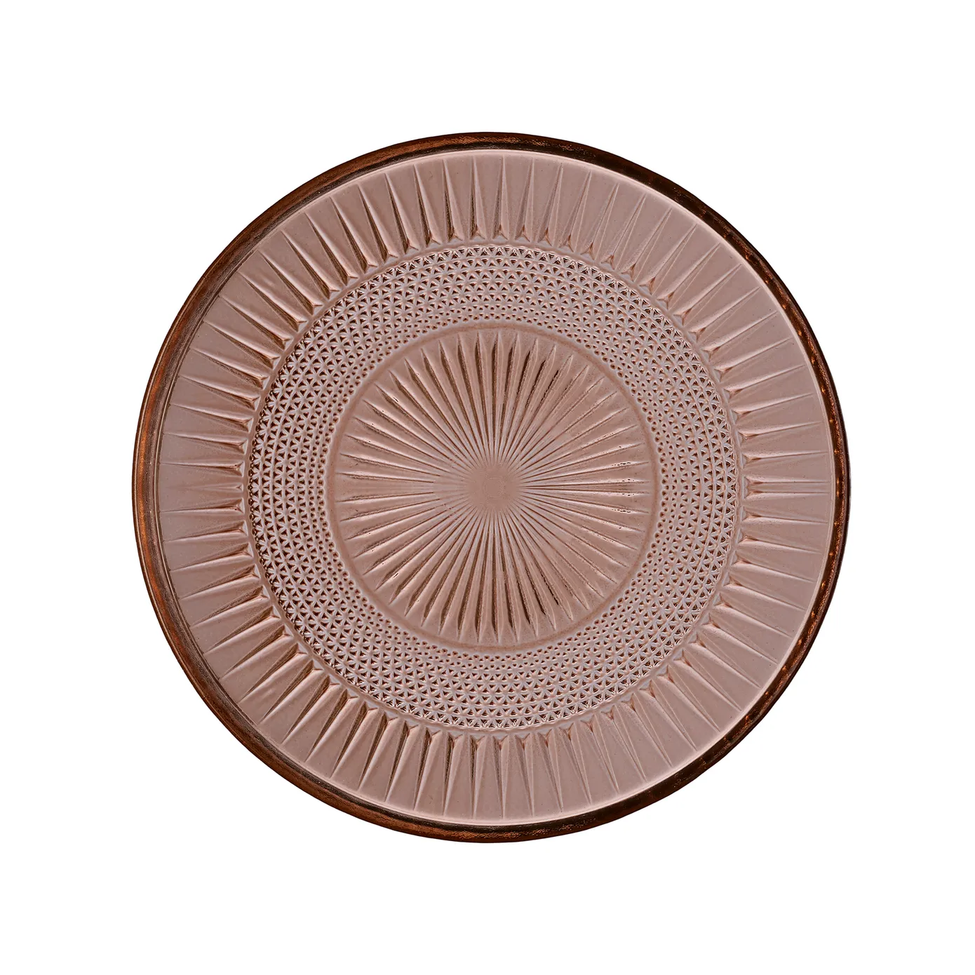 Karaca Marida 7-Piece Glass Serveware Set for 6 People, 21cm, Brown - Image 8
