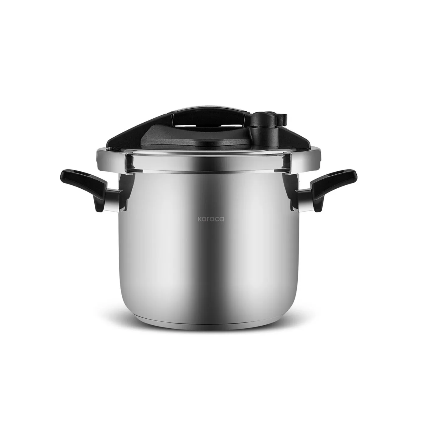 Karaca Marsilya Stainless Steel Induction Pressure Cooker Set, 7L, Silver Black - Image 7