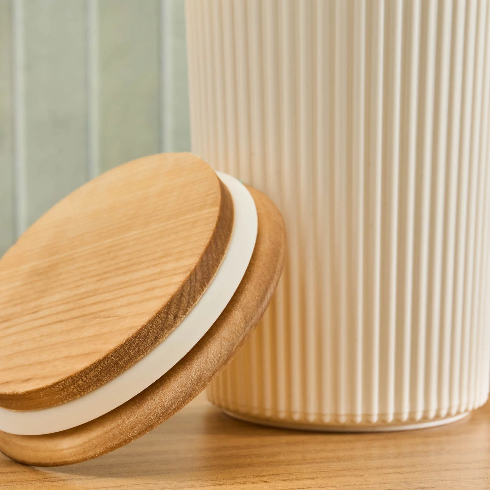 Karaca Massimo Storage Jar, 0,9L, Cream - Image 3