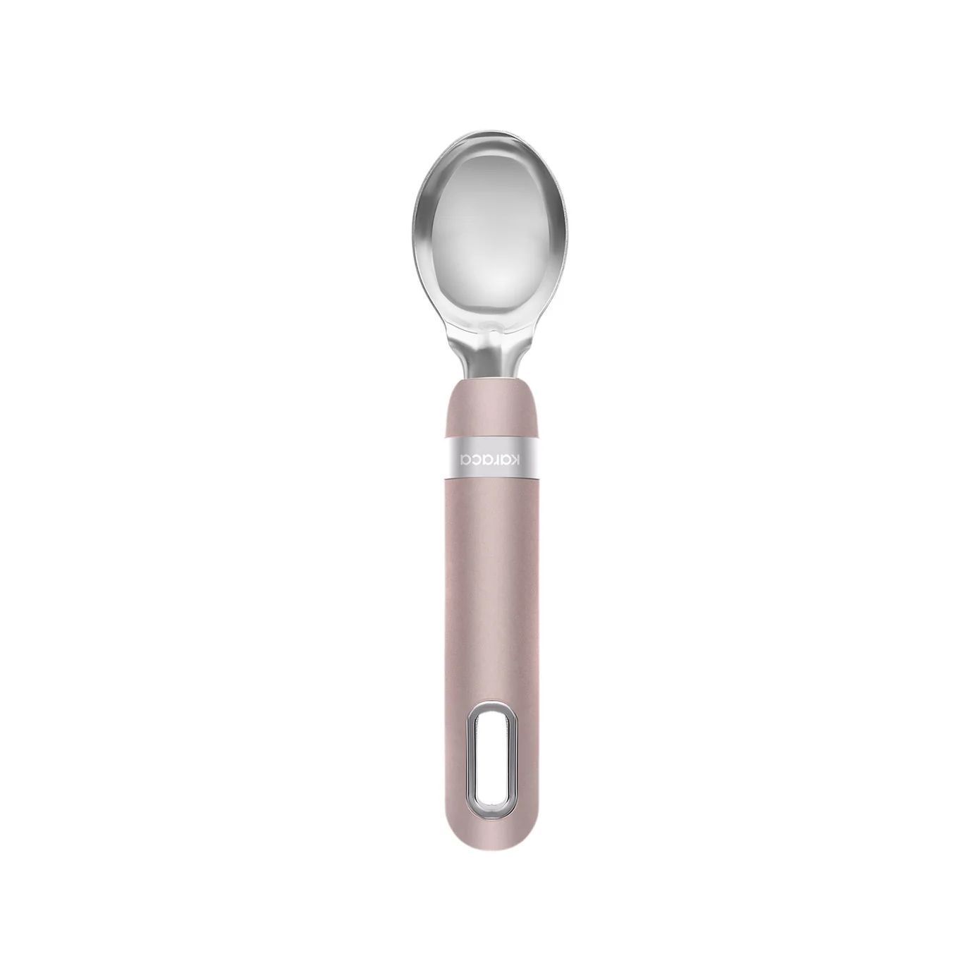 Karaca Mastermaid Ice Cream Spoon, 19.6x4.1cm, Rose Gold - Image 5