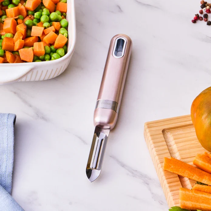 Karaca Mastermaid Stainless Steel Peeler, 20.4x2cm, Rose Gold - Image 2