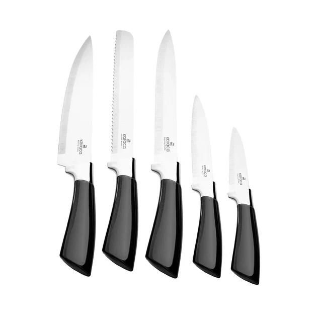 Karaca Mastersharp 6-Piece Stainless Steel Knife Set, 30cm, Black - Image 7